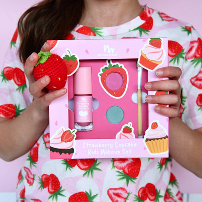 Strawberry Cupcake No Nasties Natural Makeup Gift Set