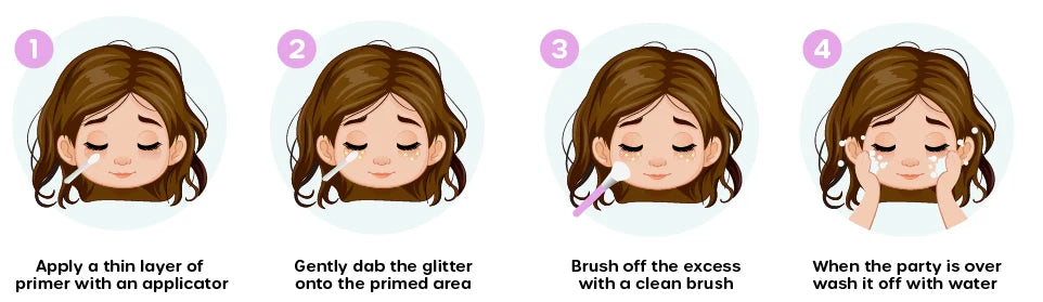 Ballet Sparkle Makeup & Glitter Set