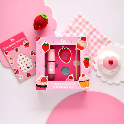 Strawberry Cupcake No Nasties Natural Makeup Gift Set