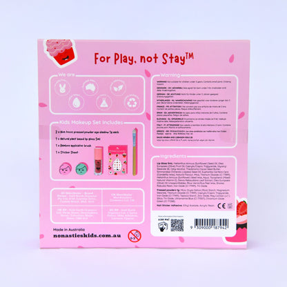 Strawberry Cupcake No Nasties Natural Makeup Gift Set