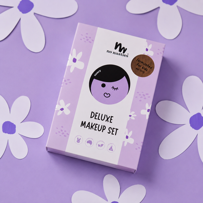 Nancy Purple Pressed Powder Kids Make Up Deluxe Box