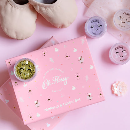 Ballet Sparkle Makeup & Glitter Set