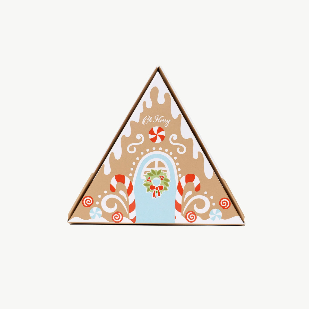 Christmas Gingerbread House Mini Mani Set