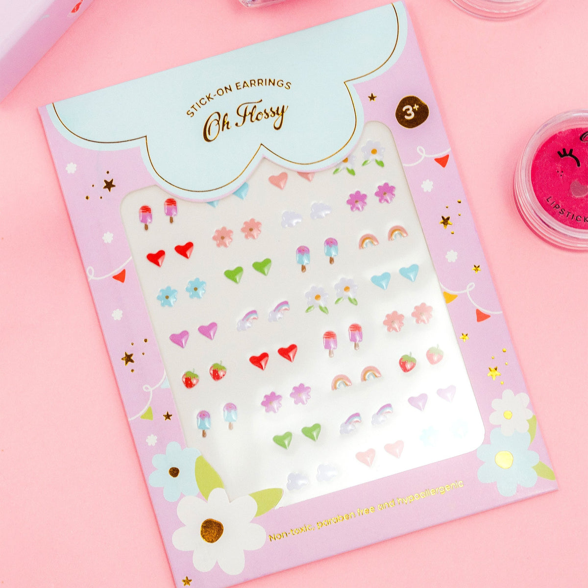 OMY Boucles d'oreilles autocollantes - Kawaii OMY Boucles d'oreilles autocollantes - Kawaii