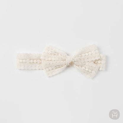Reeve lace baby hairband