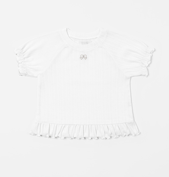 Ayla Eyelet Short-Sleeve T-shirt