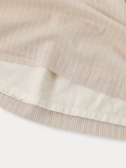 Ian Stripe Dress - Pale Pink