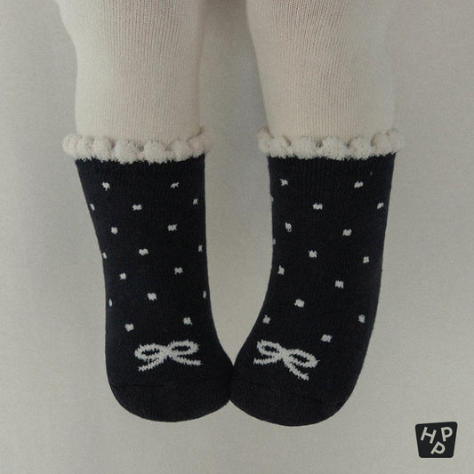 Rubbon Winter Baby 2pack Socks