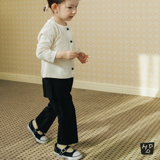 Lizi Wrap Skirt Bootcut Pants