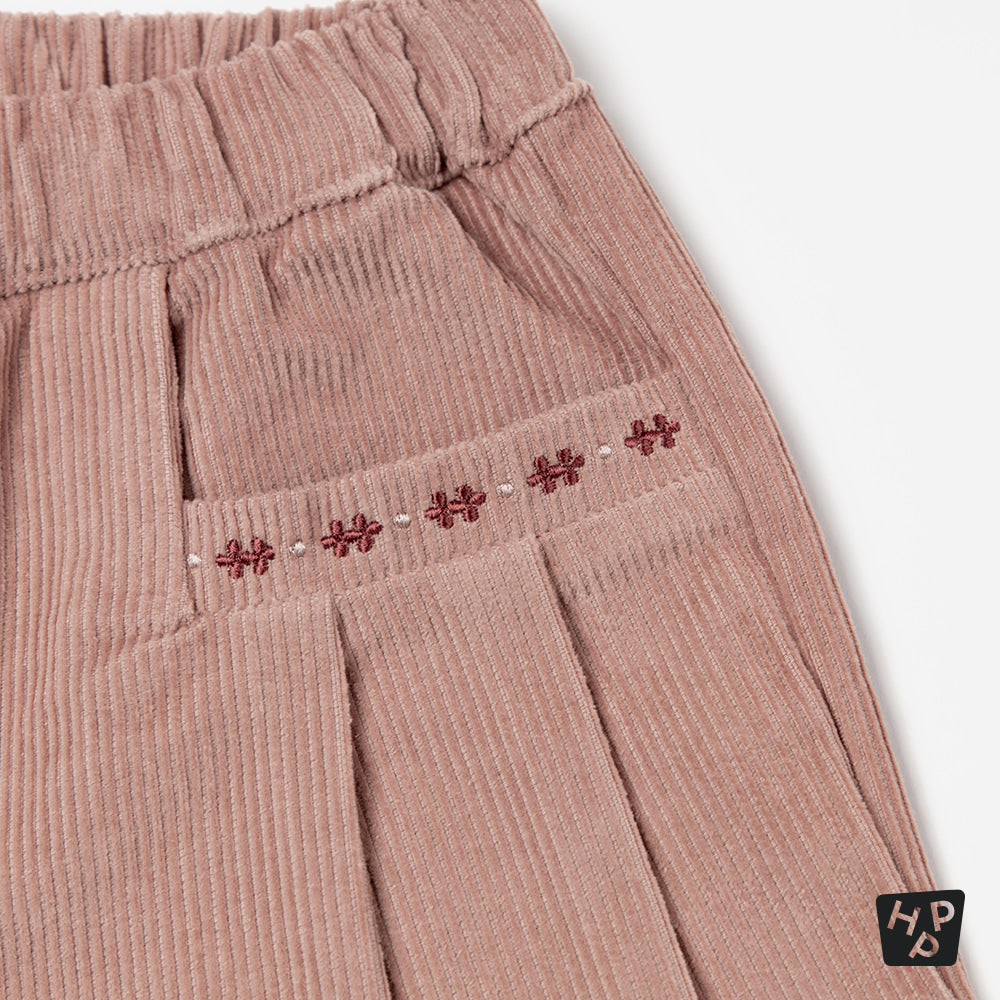 Jella Corduroy Wide-Leg Pants