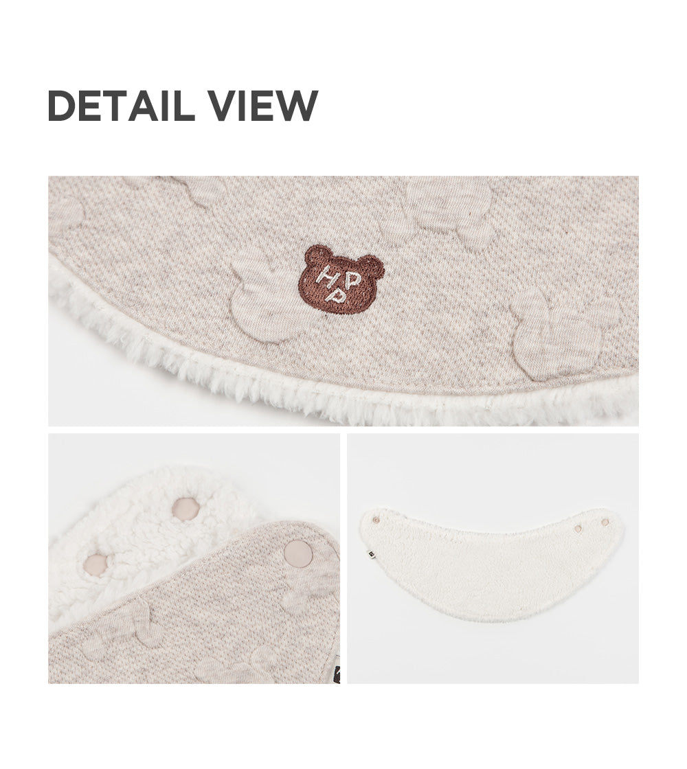 Arty Snow Baby Banana Bib