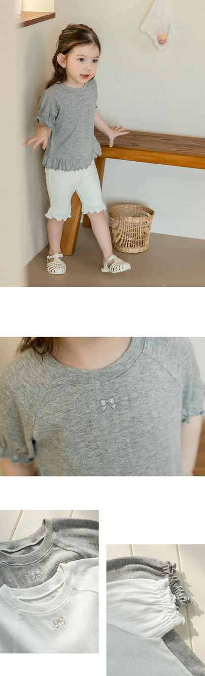 Ayla Eyelet Short-Sleeve T-shirt