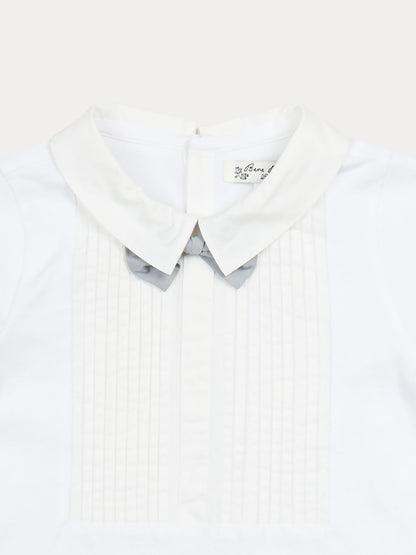 Bene Suit Pintuck Shirt
