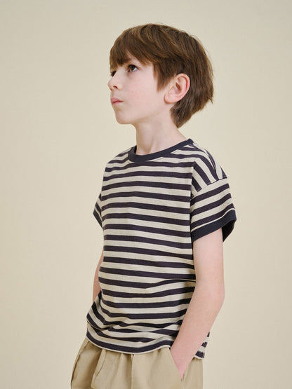 Marine Stripe T-shirt - Navy