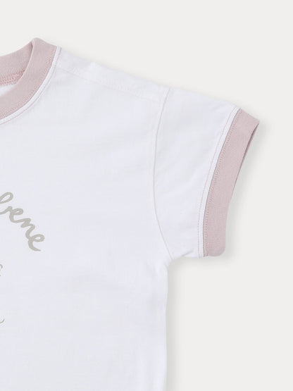 Marine T-shirt Light Pink