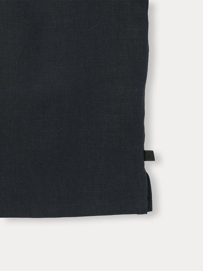 Marine Linen Shirt - Navy