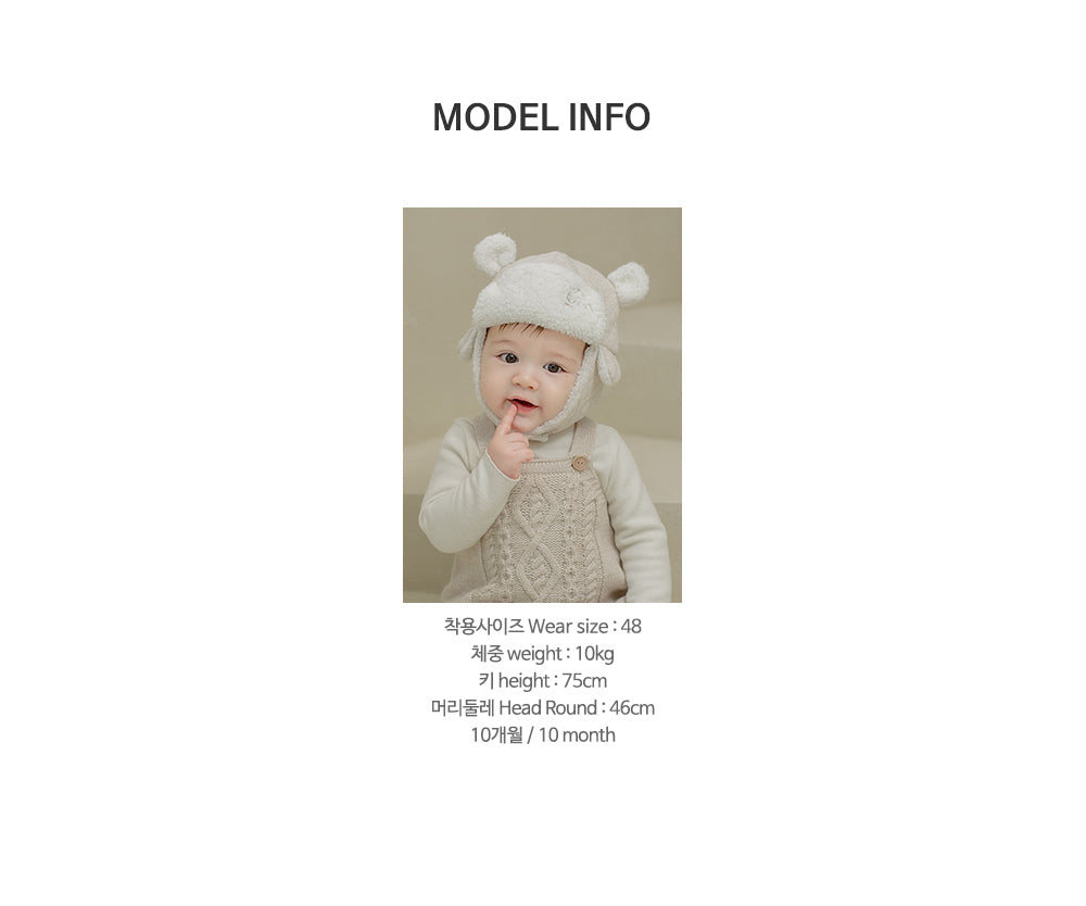 Baron winter baby cap