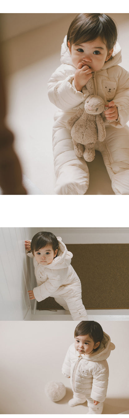 Bearboo vegan baby padded coveralls