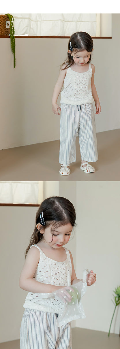 Betty knit baby sleeveless t-shirt