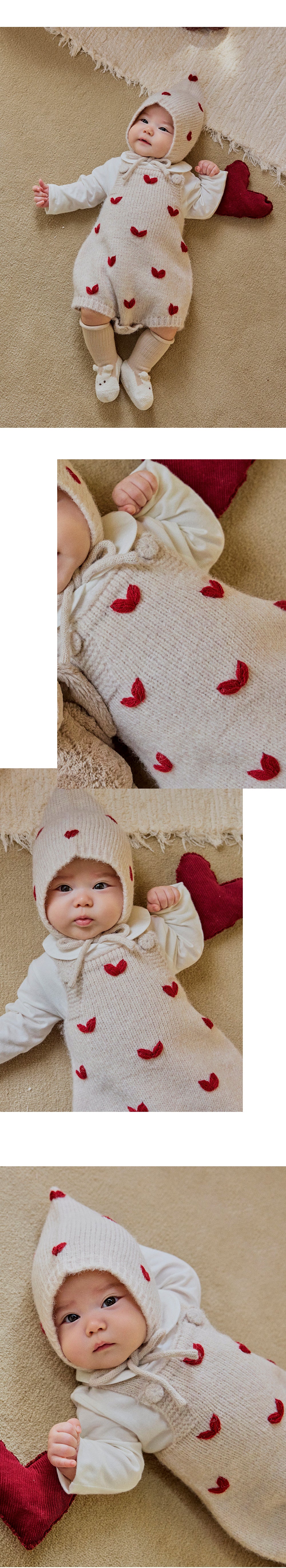 Bona Knit Baby Overall Set