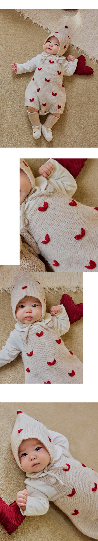 Bona Knit Baby Overall Set