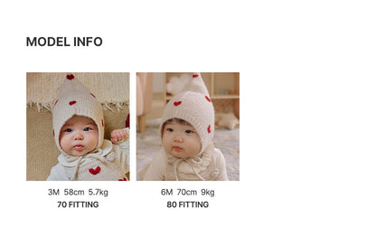 Bona Knit Baby Overall Set