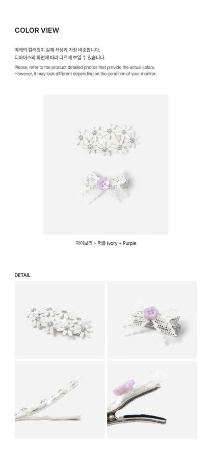 Bouquet Hairpin Set