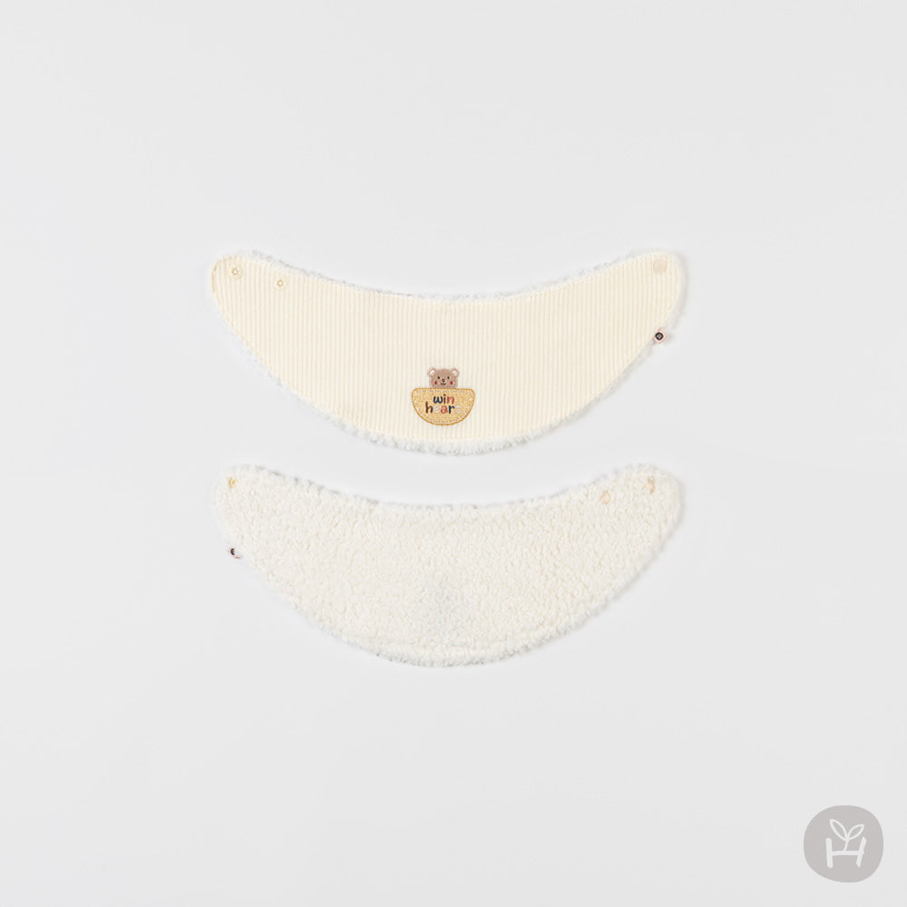 Mir snow baby banana bib