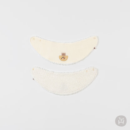 Mir snow baby banana bib