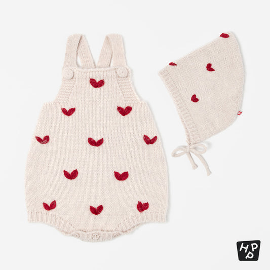 Bona Knit Baby Overall Set