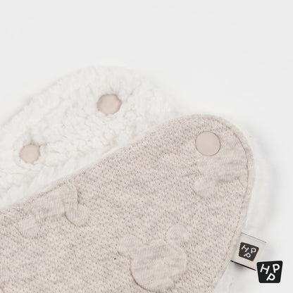 Arty Snow Baby Banana Bib