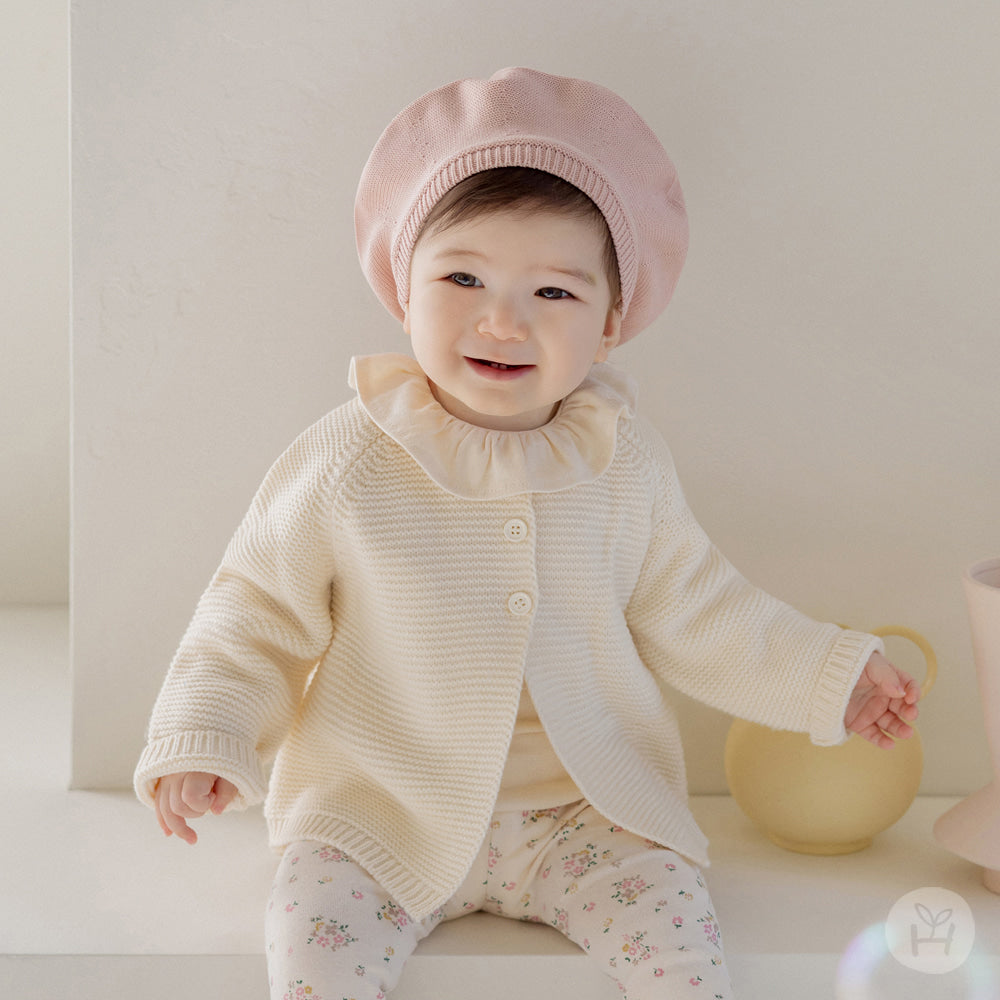 Neo knit baby cardigan