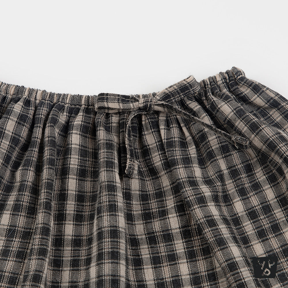 Cherry layered skirt