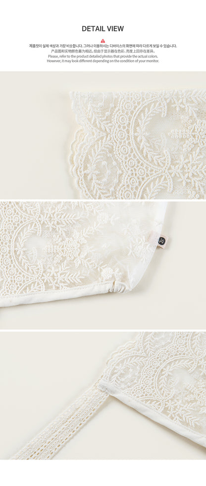 Cheney Lace Baby Bonnet