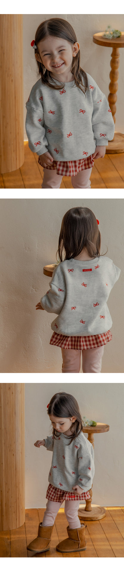 Cherry layered skirt