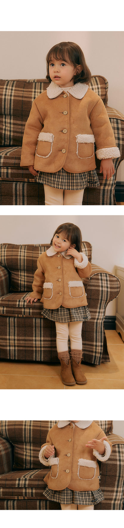 Cherry layered skirt