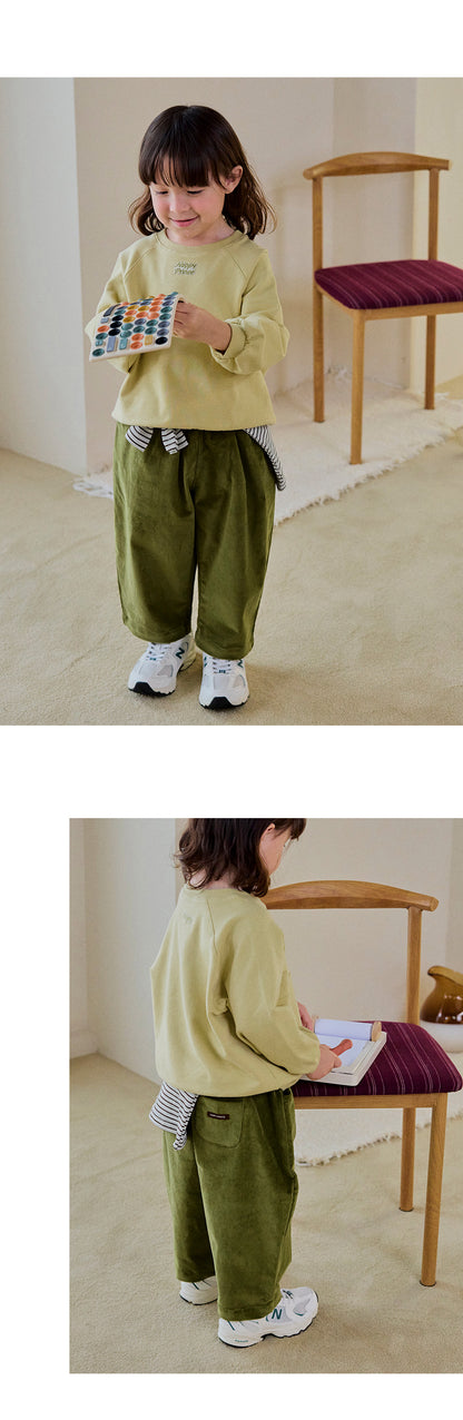 Cont Corduroy Baby Pants