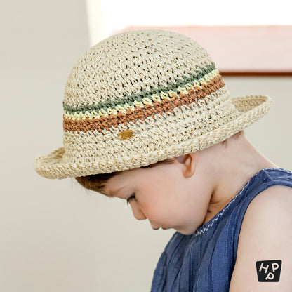 Poppy Baby Straw Fedora