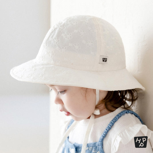 Rev eyelet baby sun hat