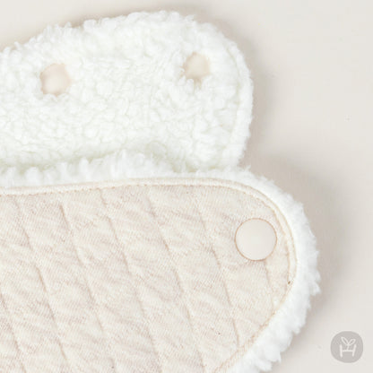 Kobe snow banana bib