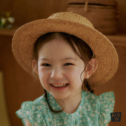 Deline Baby Raffia Panama Hat