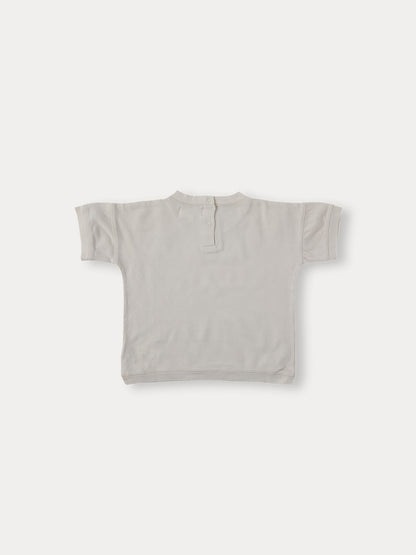 Mild PK Half T - Ecru