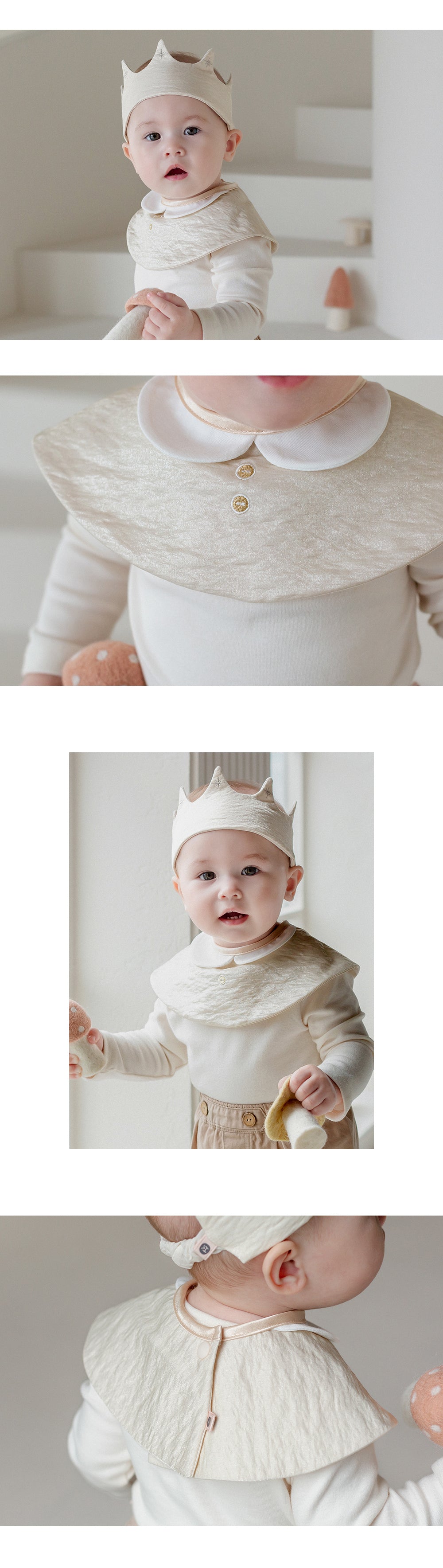 Drew baby collar bib