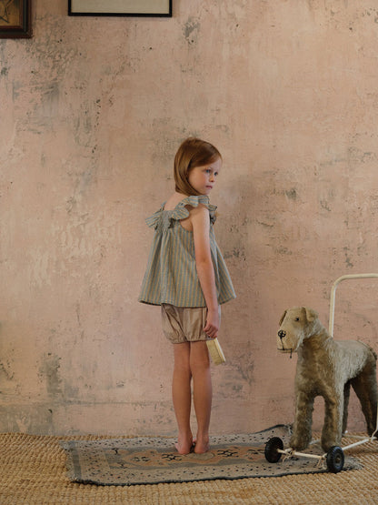 Cherish Smocking Frill Blouse