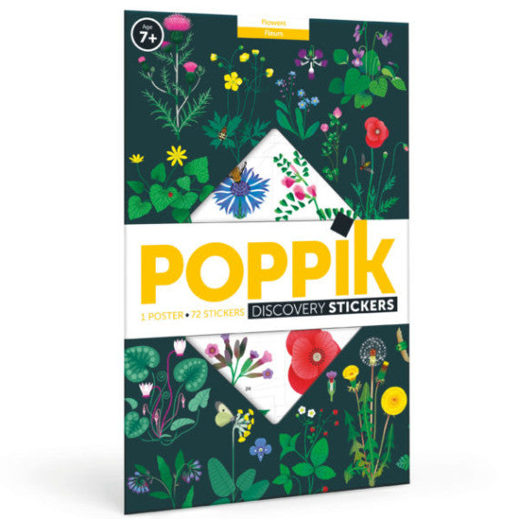 Poppik - Stickers poster BOTANY – LaYan Kids CluB