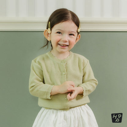 Fleur Knit Baby Cardigan