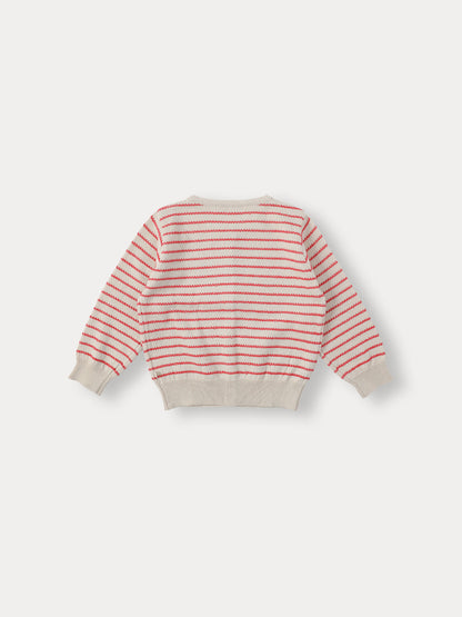 Ollie Knit Cardigan - Ecru