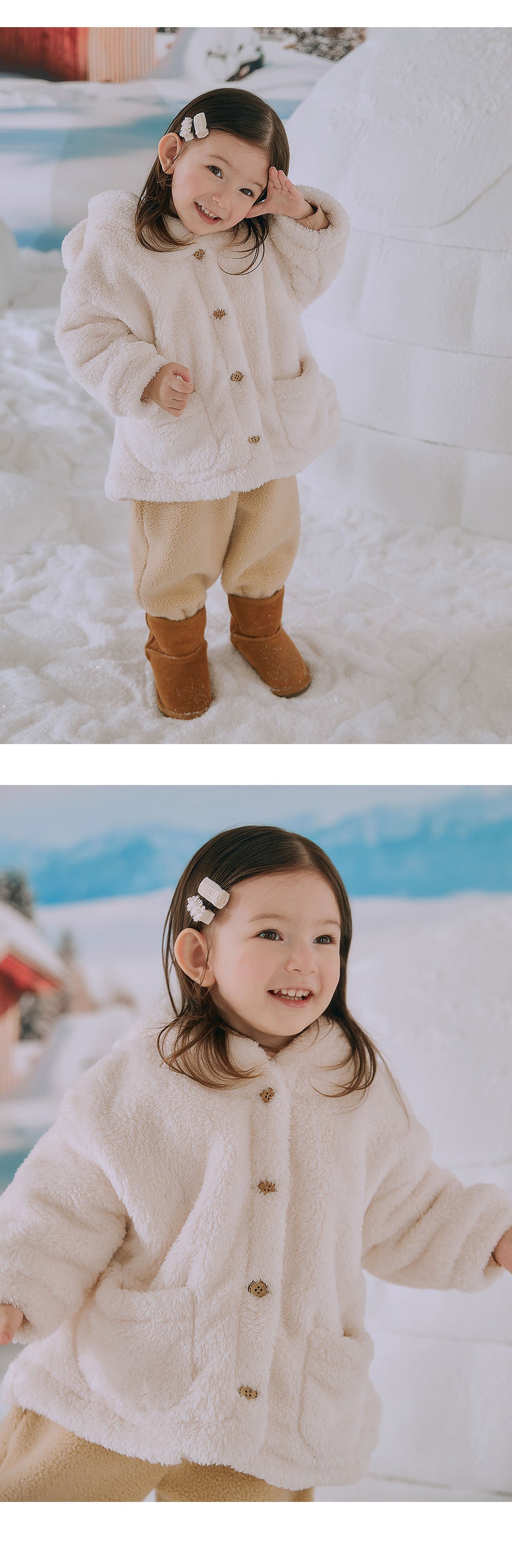 Earby fleece hoodie jacket