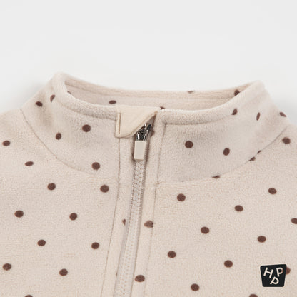 Dats Fleece Lined Baby Top and Bottom Set