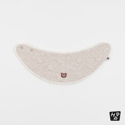 Arty Snow Baby Banana Bib